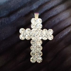 Beautiful Bling cross Pendant